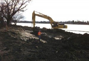 Canard Shoreline Excavation