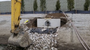Precast Headwall Installation